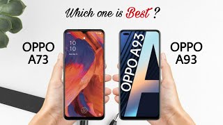 Oppo A73 vs Oppo A93  Full Comparison [upl. by Keli]