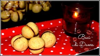 Baci di Dama alla Nocciole  Il Cibo delle Coccole [upl. by Lyckman]