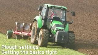 Plough settings get the basic rights [upl. by Soalokcin]