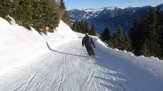 Bad Hofgastein Piste H4 Sendleiten [upl. by Gerri228]