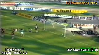 Road to Scudetto  19891990  SSC Napoli All Goals part 12 [upl. by Baecher]