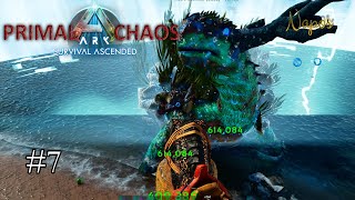 Volcanic Boss amp Hydro Boss fights  Ark Survival Ascended Modded Primal Chaos The Center  E 7 [upl. by Luthanen246]