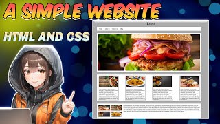 Simple Website Design with HTML and CSS l Multi coder x [upl. by Euqinehs]