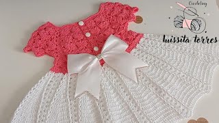 TE ENCANTARA🥰Este Modelo Es Muy Fácil y Rapido de Tejer ¡Nuevo Patrón de Ganchillo 👗🦋Easy crochet [upl. by Kore]