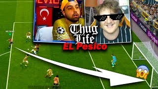 ÜMİDİ AL SANA GOL DEDİ VE DAHA GÜZELİNİ ATTIM  THUG LİFE   EL Pesico PES 2020 [upl. by Rolyab411]