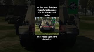 Como destruir o Brummbar Facilmente warthunder warthunder warthundertanks tutorial [upl. by Adnahcir]