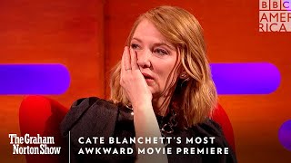 Cate Blanchett’s Most Awkward Movie Premiere 🎞️ Graham Norton Show  Fri  BBC America [upl. by Acirrehs]