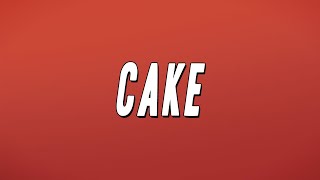 Wolfacejoeyy  Cake Lyrics [upl. by Allerym654]