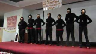 Alpha Delta Omega National Christian Sorority Fall 2009 Probate [upl. by Ardnait306]