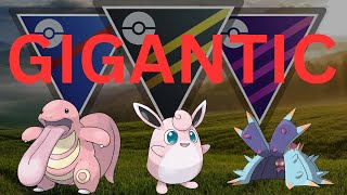 Great League Lickitung Wigglytuff Toxapex team has GIGANTIC bulk in Pokemon Go [upl. by Releehw530]