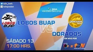 Lobos BUAP vs Dorados Final IDA EN VIVO [upl. by Tips]