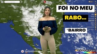 JORNALISTA EXAGERA E FALA PALAVRÃO AO VIVO 6 [upl. by Eli]