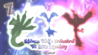 Pokémon Battle Orchestra Vs Kalos Legendary [upl. by Yurt]