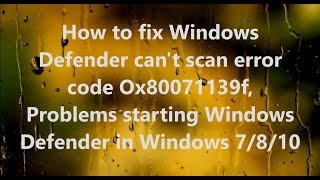 error BA060000 while updating Windows Defender status to Fix Error SECURITYPRODUCTSTATEON [upl. by Raseda]