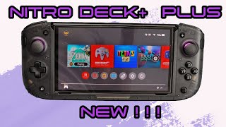 CRKD Nitro Deck  Plus for Nintendo Switch  Unbox  Test  Review crkdgg crkdgg [upl. by Trella]