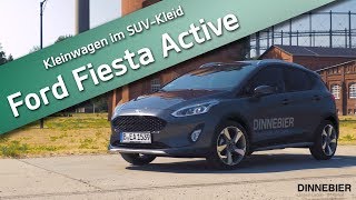 EIn Kleinwagen im Gelände Der neue Ford Fiesta Active  DINNEBIER TV [upl. by Aonehc]