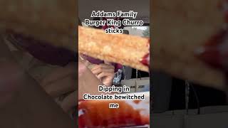 Addams Family Churro sticks and chocolate dipped [upl. by Neelyad]