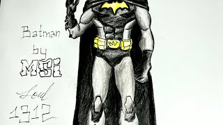 Batman drawing  Art  DC Comics [upl. by Purcell562]