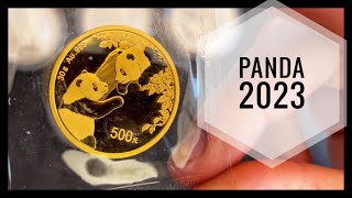 NUEVA Onza de Oro  Panda 2023 [upl. by Atinauj528]