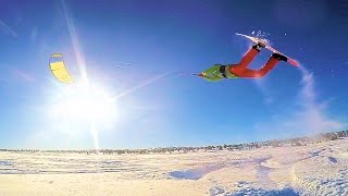 This is Snowkiting 1 [upl. by Eelac]