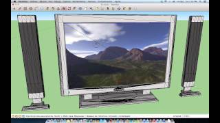 Como aplicar imagenes el Google Sketchup [upl. by Rosner]