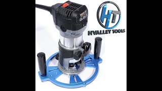 New Universal Woodworking Router SubBase Aluminum construction HValley Tools [upl. by Butta]