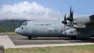 supplies of military equipment arrived at Basco Airport PHILIPPINES [upl. by Fraser]