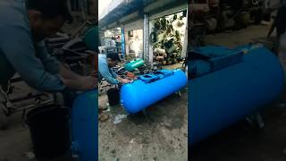 Air compressor tank cleaning aircompressor tank cleaning shorts [upl. by Anawak423]