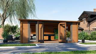 Garden Rooms for sale  Davos 70 C Garden Room [upl. by Cuhp]