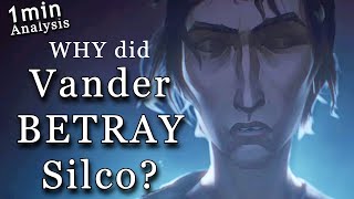 WHY Did Vander Betray Silco And WHEN  1min Analysis Arcane Theory shorts [upl. by Allehcim]