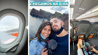 Primeiro dia na Ilha da Madeira vlog da viagem  Lari e Hugo [upl. by Nagle]