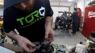 Torq Locker Full Install on Can Am Renegade Xmr1000r [upl. by Elin]