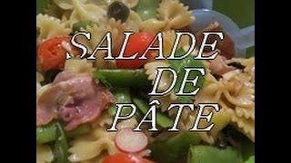 salade de pâte aux petits légumes et jambon cru [upl. by Aniakudo]