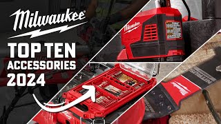 Milwaukee Top 10 Accessories for Trade Pros and Fans of Big Red Tools [upl. by Kizzee]