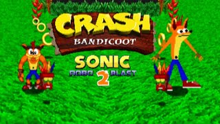 Crash Bandicoot in Sonic robo blast 2 Mod [upl. by Eitsirc37]