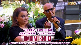 Yulduz Usmonova amp Athambek Yuldashev  Umrim seniki premyera 2024 [upl. by Nesiaj]