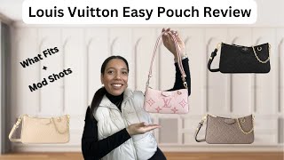 Louis Vuitton Easy Pouch 9 Month Review  In Depth Review  Size Comparisons [upl. by Hortense57]