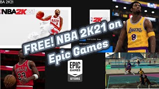 Guide on how to download NBA 2K21 on Epic Games for free [upl. by Dekow673]