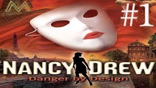 Nancy Drew Danger By Design Walkthrough part 1 [upl. by Shaer]