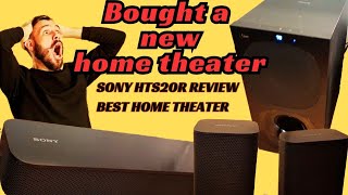 Naya Home Theater Khareedliya 👌  vlog 15  Best Home Theater 51 Channel Sony HT S20R Review 15K [upl. by Bazil]