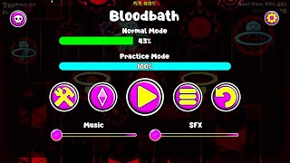 Bloodbath 53100  By Riot amp More  Geometry dash [upl. by Naarah]