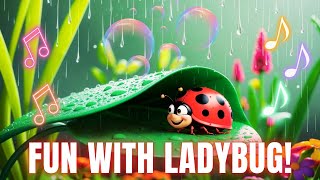 Fly with the Ladybug 🌸 Fun Adventure Song for Kids [upl. by Sheline]