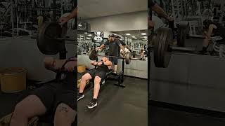 Wow 315 lbs bench press progression shorts fyp motivation youtube gym power chest foryou [upl. by Romina]