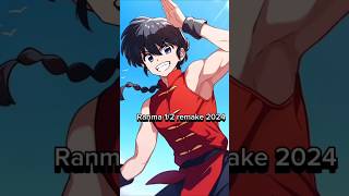 new edit anime 🇯🇵🦊🖤 ranma 12 1989 vs ranma 12 remake [upl. by Anirt]