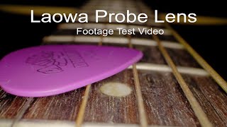 Laowa Probe Lens On Panasonic GH5  Test Footage Video [upl. by Orji]