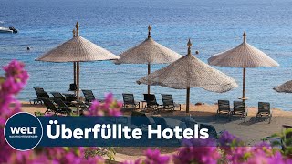 REISESTRESS Viele Urlauber ohne Hotelzimmer in der CoronaZeit [upl. by Lenaj]