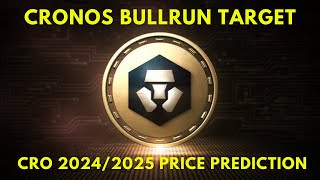 CRONOS CRO Price Prediction for the Bull Market in 20242025 [upl. by Angus]