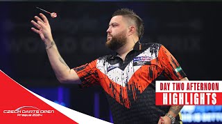 SEEDS ELIMINATED  Day Two Afternoon Highlights  2024 Gambrinus Czech Darts Open [upl. by Turoff]