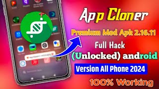 App Cloner apk clone kaise banaye Android  2024  New Update Version10 1112 13 14 Working [upl. by Eatnom213]