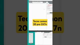 Repair IMEI tecno kamon 20 pro mobilefix imeirepair phonerepair imeiprogramming techrepair ime [upl. by Pulchi]